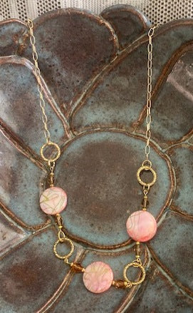 Pink & gold discs 01-39