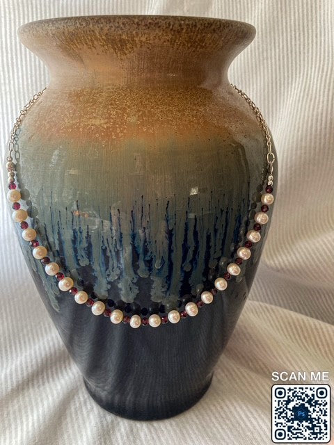 Pearl & Garnet 01-43 ~~ SOLD