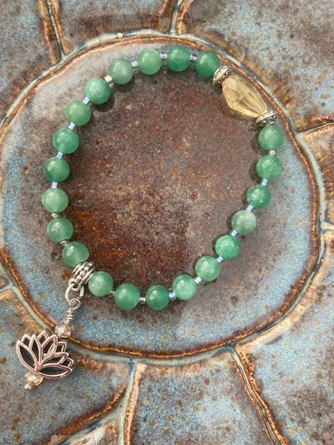 Aventurine and Citrine #02-14  -  SOLD