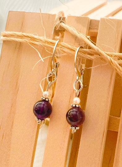 Classic Amethyst & Pearl  03-30