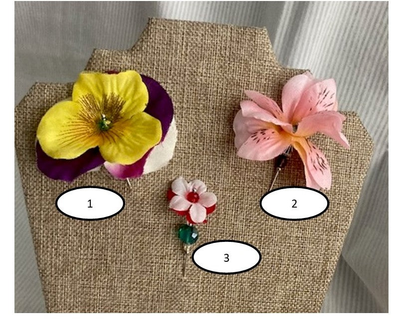 Spring Flower Lapel Pins - 2
