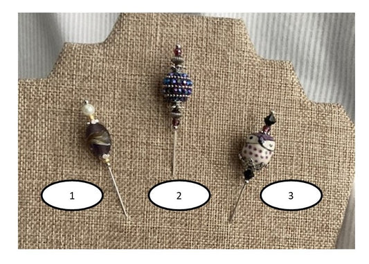 Beaded Stick Pins